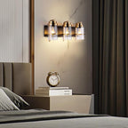 Black Gold Vanity Lights,3 Lights Bathroom Light Fixtures,Gold Finish Industrial Modern Wall Sconces 3 Lights,Bathroom Wall Lights(Bulbs not Included)