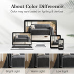 Couch Cover for Dogs Sectional Sofa Covers Washable for 2 Cushion Couch, Chenille Couch Cover Blanket, Sectional Sofa Slipcovers, Multi-Use Furniture Protector for Kids, Pets, 91" X118", Dark Grey