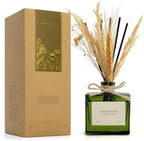 Reed Diffuser, 6.09 oz OrangeGrove Scent Diffuser with Sticks & Dried Flowers, 120 Days Long Lasting Reed diffusers for Home, Elegant Fragrance for Bathroom Bedroom Office Decor, Air Fresh