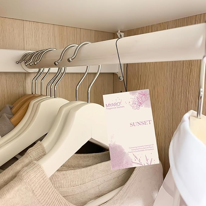 MYARO 12 PCS Sachets Scented for Closet Drawer Closet Odor Eliminator Air Fresheners for Home Long Lasting House Smell Good