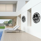 Custom Metal Pool Signs Outdoor - Personalized Funny Pool Rules, Rustic Wall Art for Pool Deck Decor, Outdoor Bar & Backyard Oasis Gift - MADE IN USA