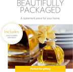 AGRARIA PetiteEssence Flower and Reed Diffuser Set, Hand Crafted Sola Flower Botanical Home Fragrance Set, Scented Oil Gift for All Occasions