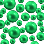 300Pcs Vase Filler Green No Hole Faux Pearl Beads for Vase Filling Decorations, Candle Centerpieces, Wedding Centerpieces, Home Party Decor (8/14/20mm)