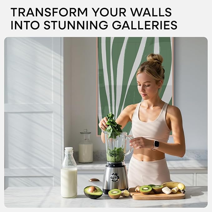 Homeforia 20x30 Frame Rose Gold, High End Metal 20x30 Picture Frames with Mat 16x24 inch Photo, 20 x 30 Rose Gold Poster Frame Matted to 16 by 24, 30x20 Large Frame, Tempered Glass, Wall Kit, Set of 1