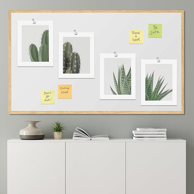 SIGNWIN Adhesive Canvas Poster Green Cactus Snake Plant Collage Desert Landscape Nature Wilderness Photography Realism Decorative Rustic Cozy Zen for Living Room, Bedroom, Office - 11"x14"x4