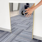 Nano Full Length Mirror Shatterproof Oversized Full Body Glassless Mirror for Home Gym Dance Studio and Workout Room 36" x 72" Gold