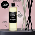 LOVSPA Euphoria Luxe Linen Diffuser Oil - Essential Oils for Diffuser Refill & Air Freshener Room Spray - Long-Lasting & Natural Home Fragrance, Scented Oil for Diffusers, USA Made, 8 oz