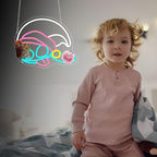 Neon Sign, Neon Signs for Wall Decor Cute LED Signs for Man Cave Game Room Kids Home Decor Bar Beer Sign - USB Powered