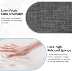 Accent Chair 2 Seat, Arm Chairs with Soft Seat and Armrests for Living Room, Love seat for Dining, Reading, and Waiting Rooms (Gray)