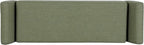 HomePop Modern Storage Bench with Wood Legs Home Décor|Bench with Storage for Living Room & Bedroom - Olive Green Woven