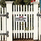 Warning Signs, Keep Gate Closed Dog Sign, Decorative Wood Hanging Wood Plaque, Warning Animal Dog Sign, Funny Novelty Caution Dog Sign, Dog Owner Home Decor, Door Gate Hanger Outdoor
