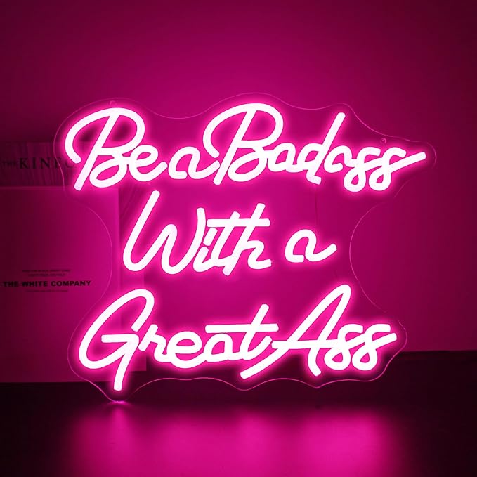Neon Sign, Neon Signs for Wall Decor Pink Neon LED Signs Room Neon Light Up Signs Home Decor for Bedroom Club Party Bars Shop USB Operated