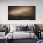 SIGNWIN 24"x46" Extra Large Framed Wall Art Golden Sunset Cloud, Moody Sky Scene for Home Living Room Bedroom Decor (Frame Assembly Required)