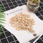DECORA Sturdy 1 Inch Mini Wooden Craft Clothespins 100pcs