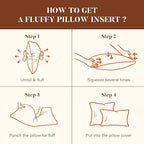 26x26 Euro Pillow Inserts Pack of 2, Natural Feather Down Pillows with 100% Cotton Cover,Throw Pillow for Bed, Couch and Sofa.