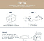 Bedsure Luxury Goose Feathers Down Pillow - 300 Thread Count Cotton Cover Gusseted Hotel Collection Bed Queen Pillow, Ultra-Soft High Elasticity Sorona Fiber Layer Pillows (1, Peyote, Queen)