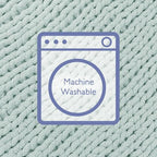 Bigacogo Chunky Knit Throw Blanket for Couch, 40x60 inches, 100% Hand Knitted with Thick Jumbo Chenille Yarn, Cozy Soft Large Rope Knot Cable Crochet Blankets for Sofa Bed Living Room, Mint