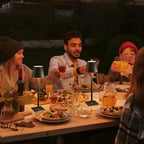 4 Pack Cordless Table Lamps, Portable Rechargeable Lamp, 6000mAh Battery Operated, 3 Color Dimmable LED Table Light for Restaurant/Bedroom/Outdoor Party/Camping/Cafe Night Light(Black)