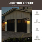 zeyu 2 Pack Gooseneck Barn Lights Outdoor, Outdoor Wall Sconces for Porch Patio, 18" Farmhouse barn Lights in Oil Rubbed Bronze Finish, 016-1BL-2 ORB