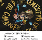 Bapcoku She Remembered Who She Was And The Game Changed Positive Quotes Tapestry Inspirational Gift Wall Decor for Bedroom,Uplifting Encouragement Gifts Butterfly Gifts for Women Teens Girls 60x50in