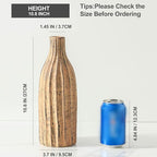 Natural Branch Design Ceramic Vase:Decorative Flower Vase for Modern Home Decor,Handmade Pottery Vase for Home Decor, Living Room,Kitchen,Office,Bedroom,CenterpieceTable Decorations-11inch Brown Color