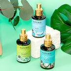 Fragrant Room Spray 3 Pack, Natural Essential Oil Air Freshener Spray for Home Bathroom and Kitchen, Eucalyptus, Ocean, Coconut Concentrated Room Spray