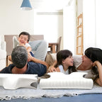 Cervical Pillow for Neck Pain Relief, Cooling Contour Memory Foam Pillows Support Odorless Ergonomic Neck Pillow Adjustable Orthopedic Bed Pillow for Side Back Stomach Sleeper with Pillowcase