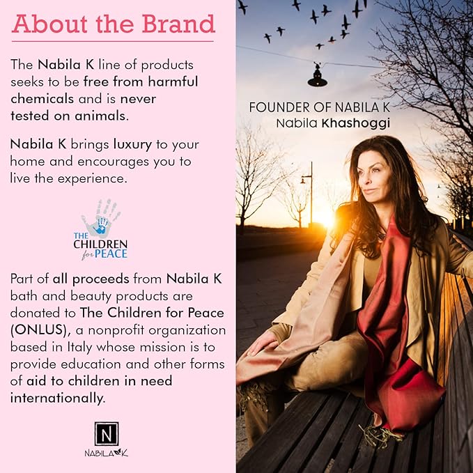 Nabila K Rose Garden Reed Diffuser Set – Damask Rose Aromatic Oil for Home – Long-Lasting, Smokeless Scent – Made in USA – Includes Reeds + Bottle – Flameless Candle Alternative