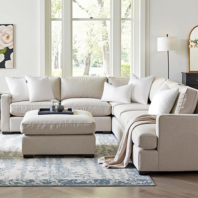 MIULEE 14x24 Down Alternative Pillow Insert Decorative Throw Pillow 14 x 24 Inch Body Bed Sleeping Ultra Soft Fluffy Form for Sofa Couch Bed