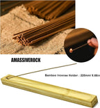 Chinese Incense Sticks Gift Set - Pack of 5 (100 Sticks) with Incense Holder, Sandalwood Incense, Osmanthus Incense, Plum Blossoms Incense, Cypress Incense, Goose Pear Insence-Sticks