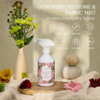 ‌M&SENSE Air & Fabric & Pet Odor Eliminator Spray - 16.9oz Large Size Natural Safe Air Freshener Rose Scented Deodorizer for Home Eliminates Smoke & Musty Smells, Ideal for ‌Dining Room Living Spaces