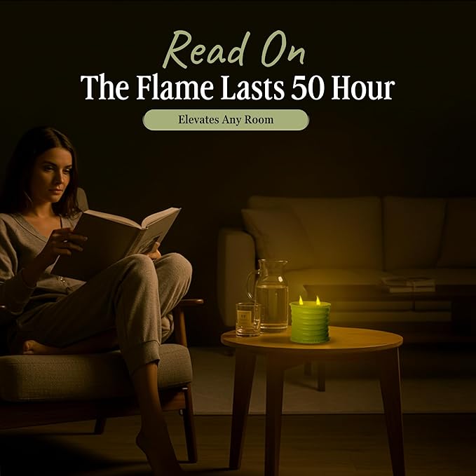 Scented Luxury Candles Outdoor Mosquito Bug Repellent Ceramic Jars, Soy Wax | The Green Life, Large Natural Candle - Green Melon & Peppermint | Non Toxic, 2 Wicks, Reusable Jar