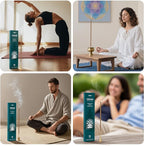Cedar Incense Sticks (50 Sticks), 100% Natural sustainably harvested Cedar, Suitable for Yoga, Meditation, Relaxation, and Spiritual Purification