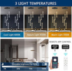 Crystal Pendant Light Mini Chandelier Bubble Pendant Lighting for Kitchen Island Black LED Ceiling Hanging Light Bathroom Dining Room Corridor Dimmable Flush Mount Ceiling Light Dimmable 2700K 6000K