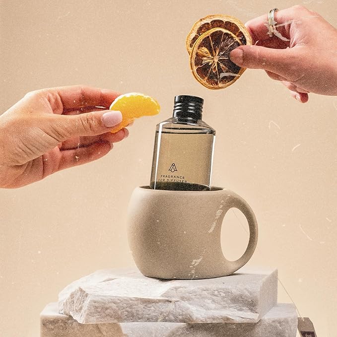 AromaPlan Hotel Scent Diffuser Oil Tea Time 5 Fl Oz (148ml) –Luxury Hotel & Home Fragrance Oil - Non Toxic - Made in USA - Bigger Bottle, Bolder Aroma & Longer Lasting