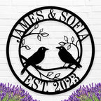 Personalized Anniversary Wedding Gifts for Couple | Wedding Gifts for Couples 2025 | Couples Gift for Her | Anniversary Wedding Date Sign