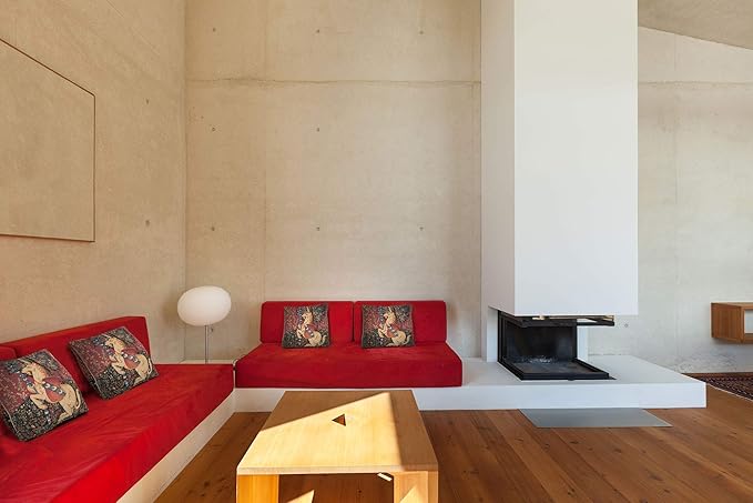 Charlotte Home Furnishings Decorative Pillow Covers for Couch 18X18 in Unicorn Throw Pillow Covers for Sofa Tapestry Square Pillow Cases for Bed Living Room Soft European Cotton Jacquard Woven