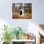 Personalized Photo to Canvas Print - Canvas Prints With Your Photos on Custom Wall Art for Bedroom, Living Room, Wedding Baby Pet Family Picture Framed Wall Art (10" W x 8" H)