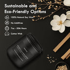 Scented Candles Set | Masculine Candle, Gifts for Men - Soy Candles for Home Scented - 4 Pack Aromatherapy Candle Gift - Scent of Vintage Oak/Cedar Oakmoss/Magnolia & Sandalwood/Pine & Clove