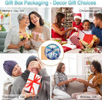 Dragonfly Suncatcher Stained Glass Window Hanging - 8” Stained Glass Suncatchers for Windows - Sun Catchers Indoor Window Catcher with Hooks and Chain - Birthday Gifts for Mom Grandma