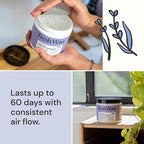 Fresh Wave Lavender Odor Removing Gel, 15 oz., Pack of 2 - Safer Odor Absorbers for Home, Natural Plant-Based Odor Eliminator, Every 15 oz. lasts 30-60 Days, For Cooking, Trash & Pets