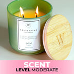 Waxily Eucalyptus Scented Soy Candle | Non-Toxic, Phthalate-Free Essential Oil Candle | Aromatherapy, Luxury Gift, Clean Burning, Stress Relief, Spa, Vegan, Eco Friendly Home | 12oz