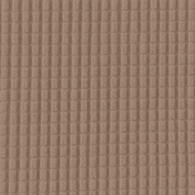 Easy-Going 4 Pieces Oversized Recliner Stretch Sofa Slipcover Sofa Cover Furniture Protector Couch Soft with Elastic Bottom Polyester Spandex Jacquard Fabric Small Checks Camel,X-Large