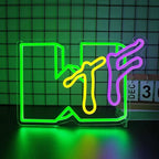 Neon Sign, Neon Signs for Wall Decor LED Light Up Signs Home Decor for Gaming Room Bedroom Club Party Bar Shop USB Operated