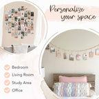 Artivo Boho Wall Collage Kit for Teen Girls, Cute Room Decor, Aesthetic Wall Decor Pictures, Boho Wall Art Prints Bedroom Decor, Posters for Room Aesthetic, Dorm Collage Photos 50 Set 4x6 inch