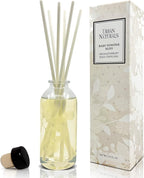 Urban Naturals Baby Powder Bliss Reed Diffuser Set | Made with Essential Oils & Real Botanicals | Powdery Floral Notes, Rose, Geranium, Musk & Cedar | Makes a Great Gift | Made in The USA