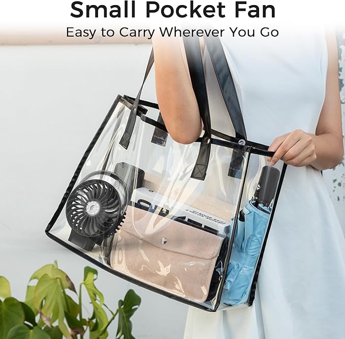 COMLIFE Portable Handheld Misting Fan, 3000mAh Rechargeable Battery Operated, 180° Foldable, Mini Personal Fan with Water Sprayer for Travel, Makeup, Home, Office, Camping, Outdoors