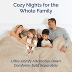 Twin Sheets Set 4 Piece - Includes 2 Pillowcases - Bed Sheets Twin Size - Soft Hotel Luxury Bedding - Cooling, Comfy, Cozy and Breathable - 1 Flat & 1 Fitted & 2 Pillowcases w/ Deep Pockets - Cream