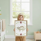 Sloth Art Prints (Set of 3) - Unframed - 11x14s | Delightful and Adorable Decor for Any Space | Living Room Decor | Bedroom Decor | Classroom Decor | Bedroom Wall Art | Modern Wall Art