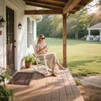 Yimobra Welcome Front Door Mat, Heavy Duty Easy Clean Doormat Indoor Outdoor, Waterproof Quick Dry Floor Mat for Home, Garage, Hign Traffic Areas, Non Slip, Low Profile, 29.5X17 Inches, Maroon